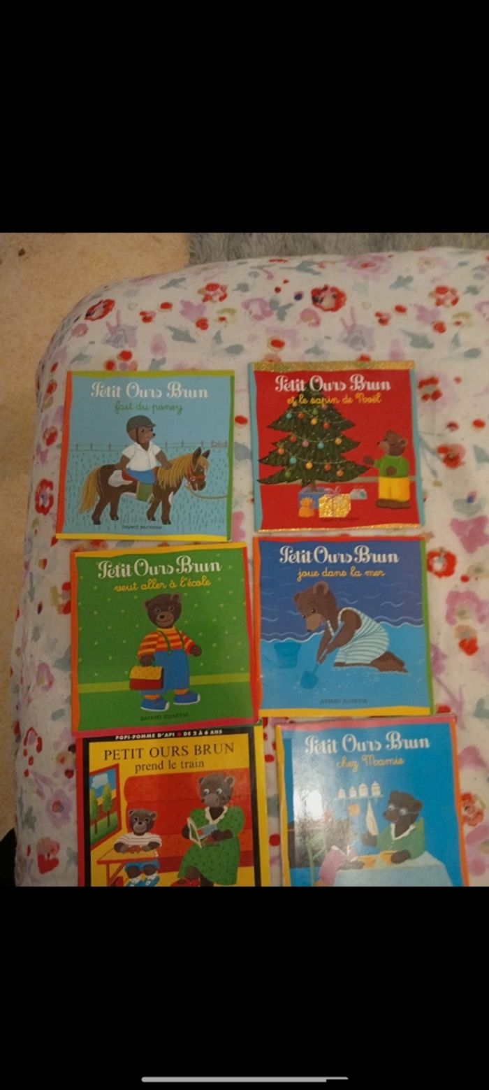 Lot de 8 livres petits ours brun - photo numéro 2