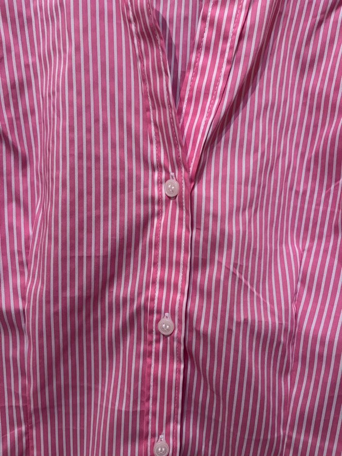 Chemise rayée rose taille 40/42 - photo numéro 4