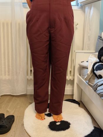 Pantalon bonobo bordeaux taille 44