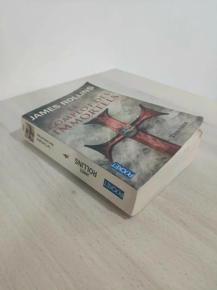 Livre poche le complot des immortels James Rollins - photo numéro 6