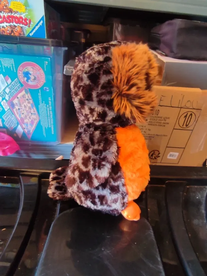 Peluche gros yeux hibou - photo numéro 4