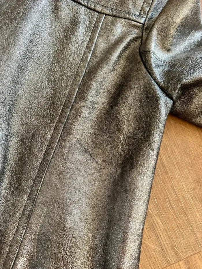 Perfecto Sandro argenté taille 36 - photo numéro 18