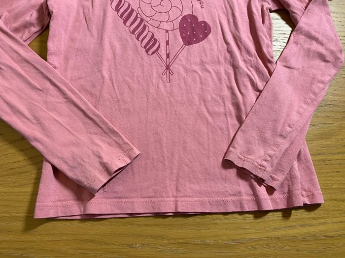 Kiabi T-shirt Sweet hug for you rose Taille 10 ans - photo numéro 6