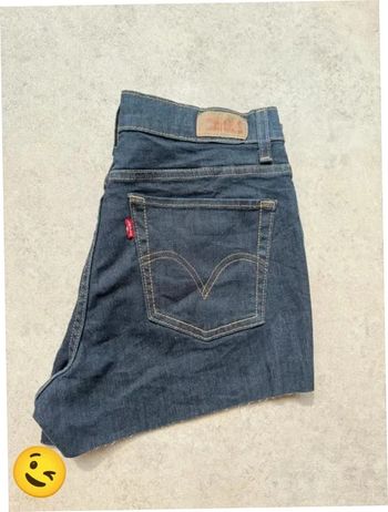 Short Levi's 501 W29 FR38 Bleu Femme Women #SHO106