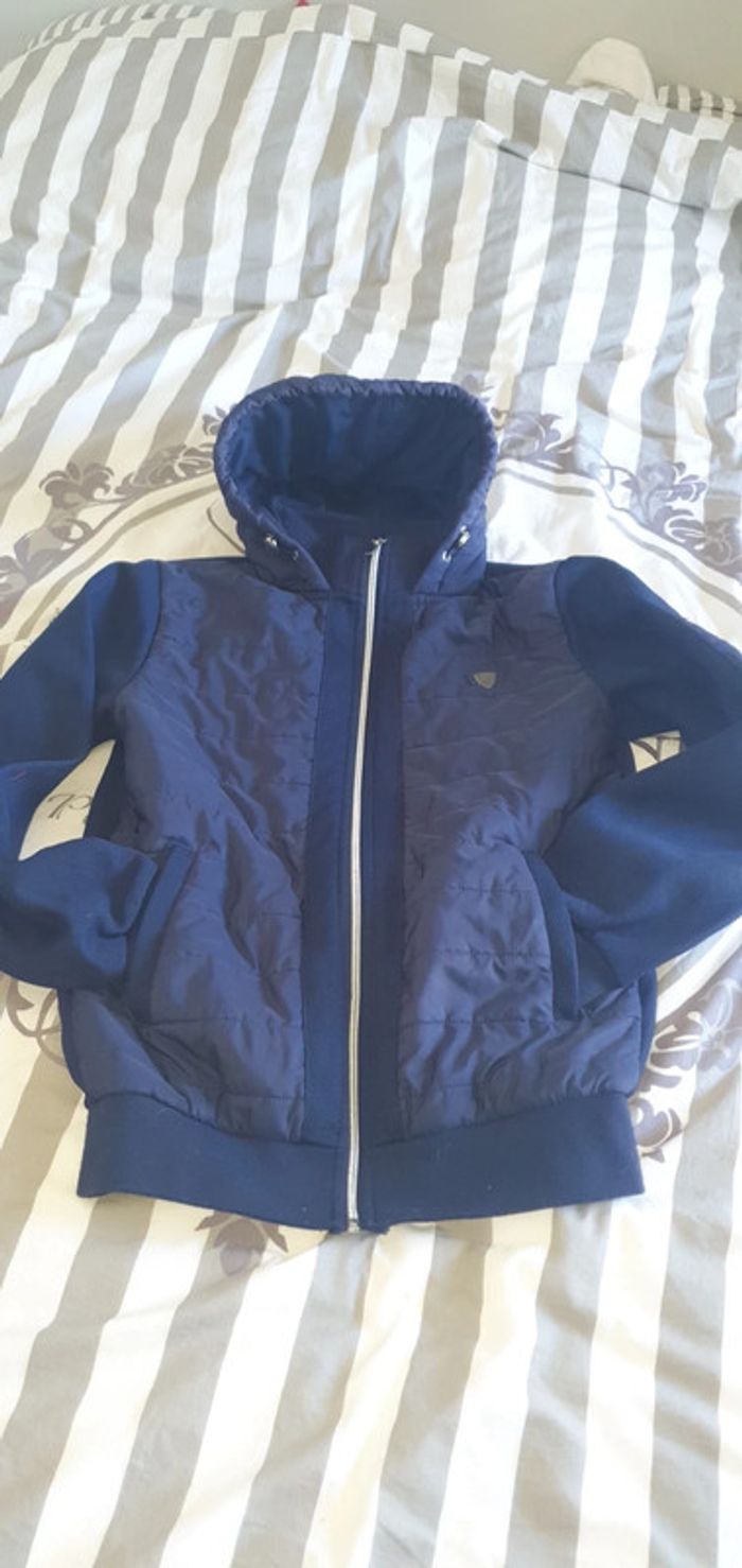 Veste zippée marine Armand Thiery taille M