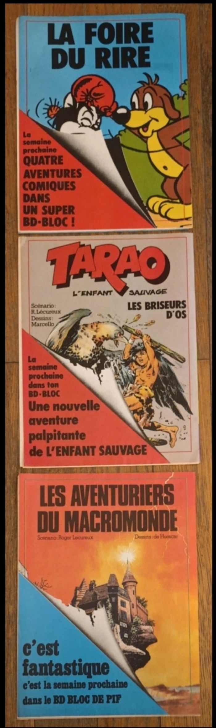 Lot de 3 anciennes bd "les minis blocs Pif" vintage - photo numéro 5