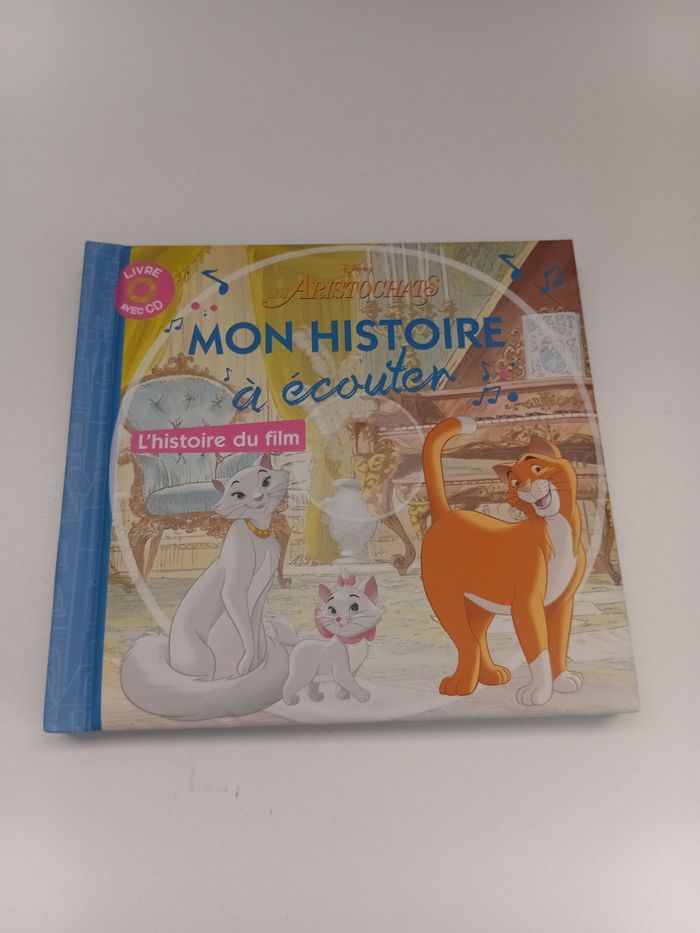 Livre audio Les Aristochats Disney CD Mon histoire à écouter
