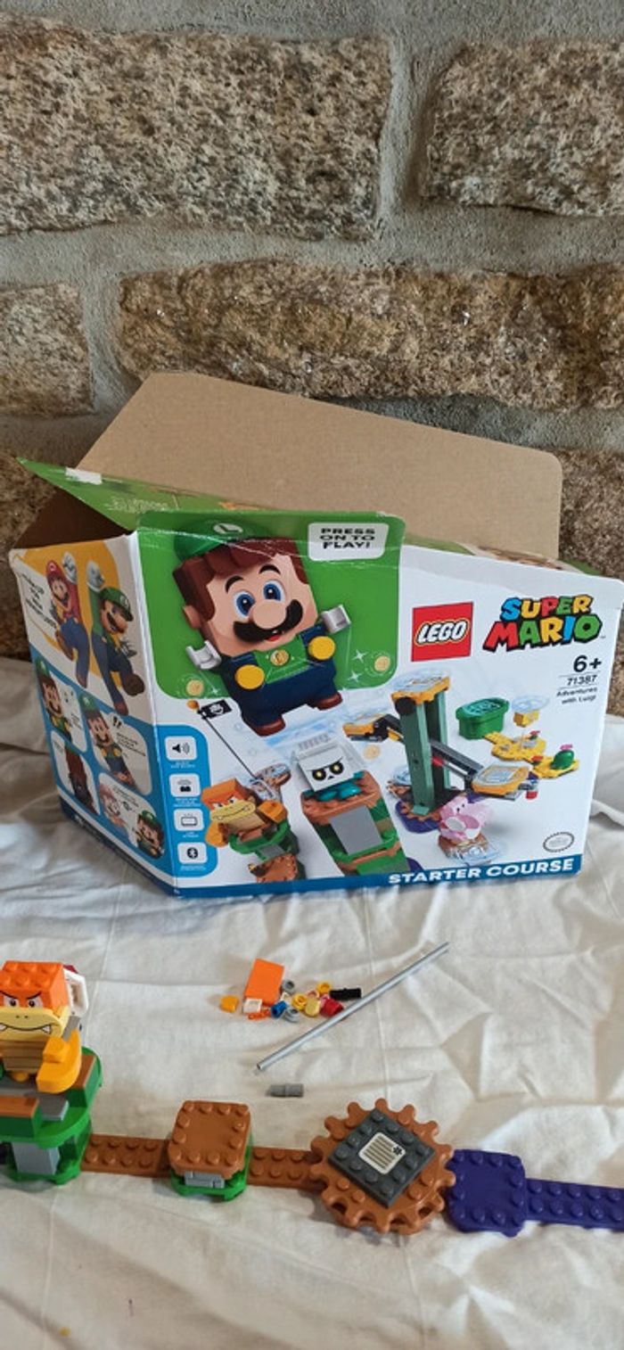 Lego 71387 super Mario starter course avec boîte et guide de démarrage - photo numéro 10
