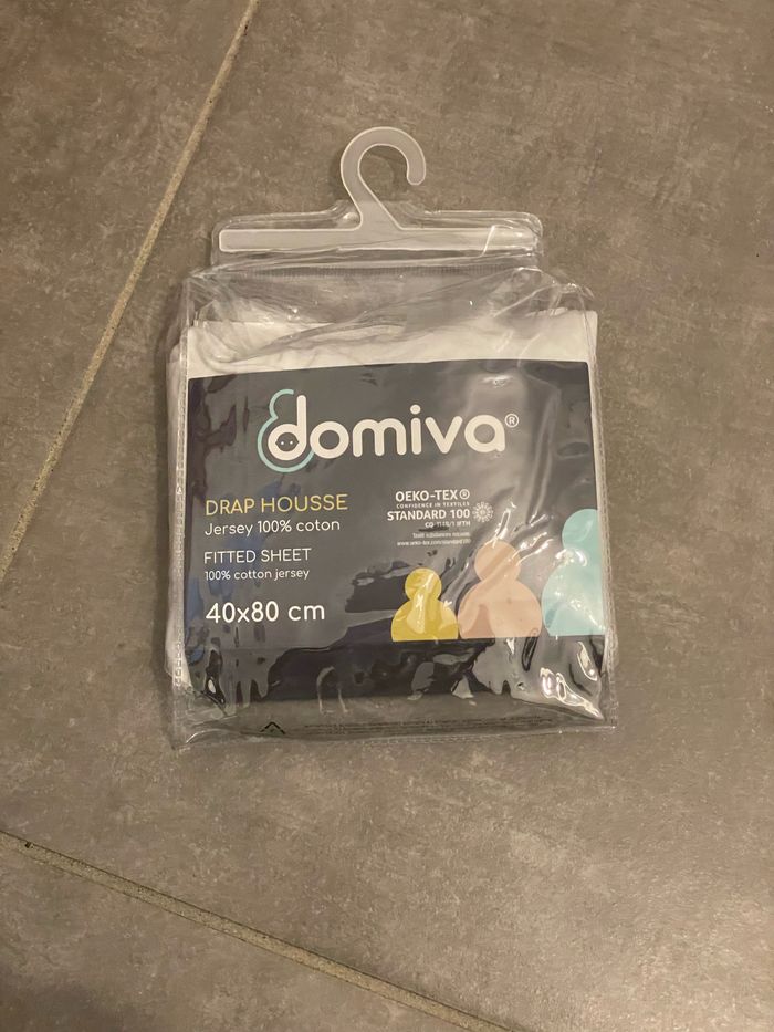 Lot de trois draps housse - photo numéro 3