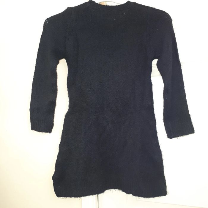 Pull fille Lupilu 4-6 ans bleu marine avec ourson - photo numéro 2