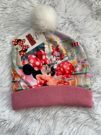 Bonnet minnie taille 54cm 5/8 ans Neuf