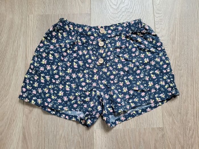 Short fluide fleuri