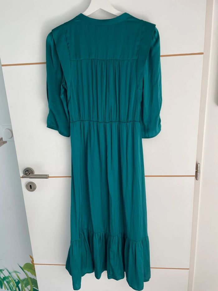 Robe longue verte sapin XS Bonobo - photo numéro 4