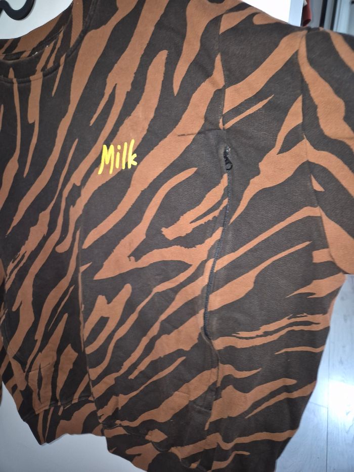 Pull Tajine Banane Milk zêbre taille L - photo numéro 2