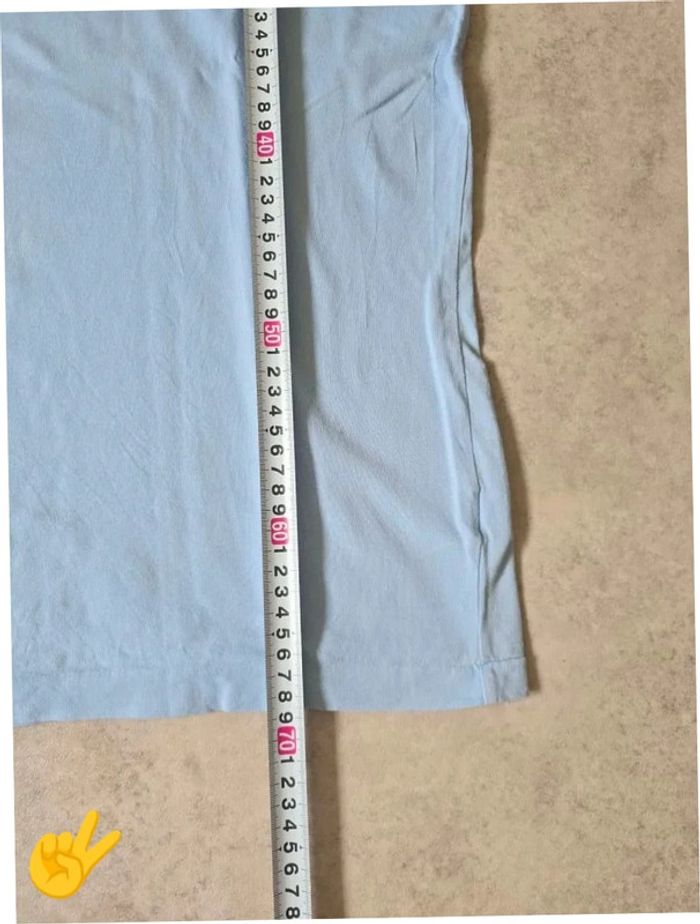 T-shirt Ralph Lauren M coupe col rond bleu Homme Men tee6b - photo numéro 5