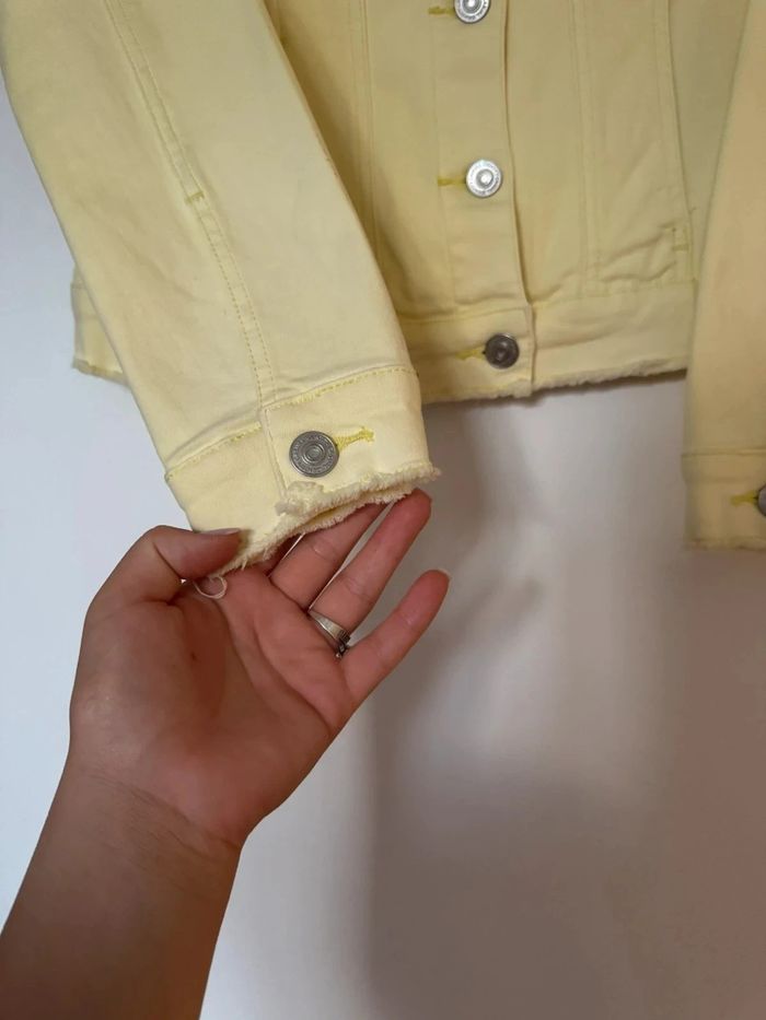 Veste femmes jaune Comma taille 38 - photo numéro 2