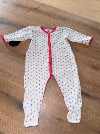 Pyjama petit bateau en velours