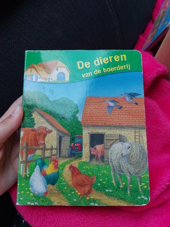Livre les animaux de la ferme en néerlandais