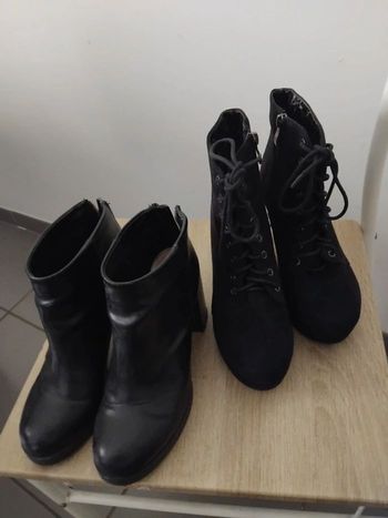 Lot de bottines pull&bear et pollino