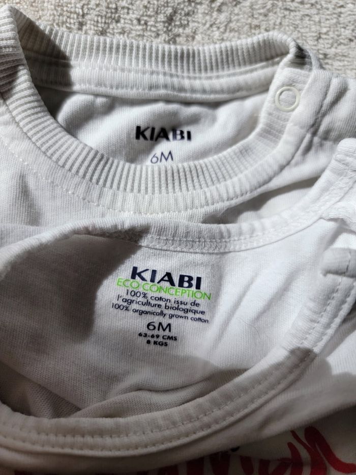 Lot de 6 tee-shirts manches courtes 6 mois garçon - photo numéro 9