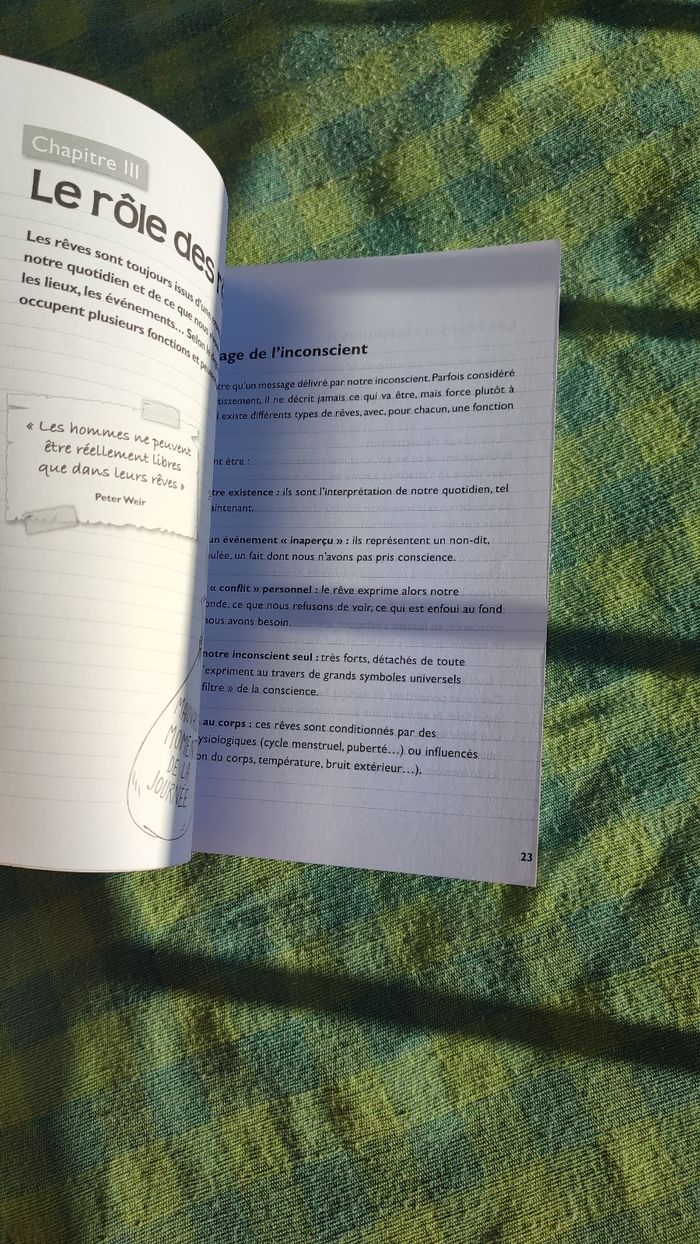 Cahier pour analyser ses rêves - photo numéro 5