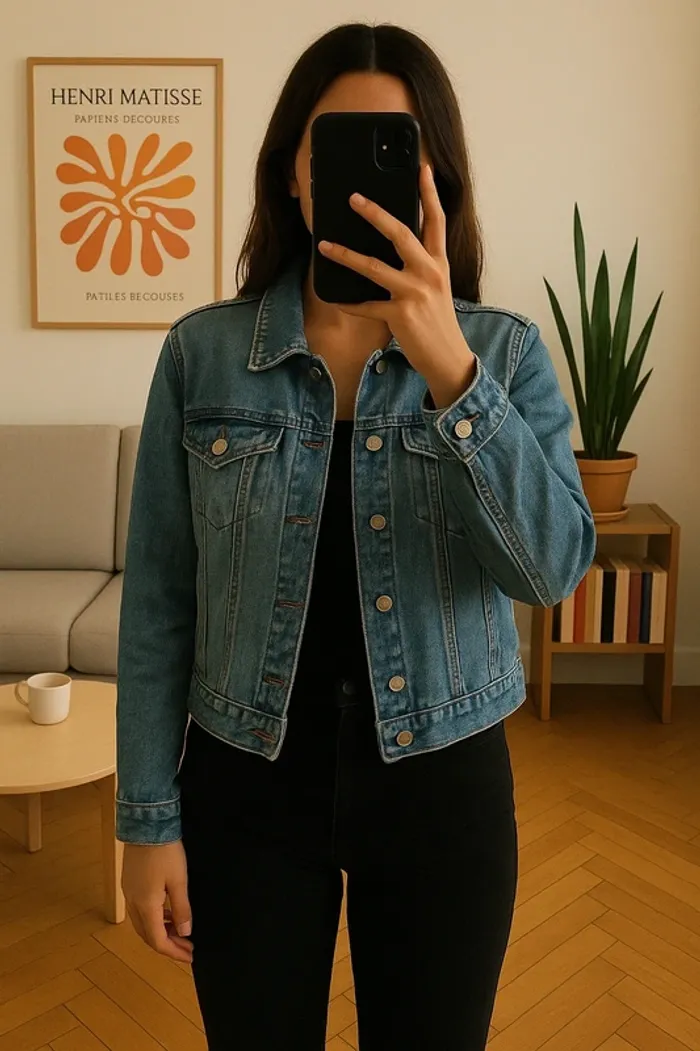 Veste en jean H&M – Taille L