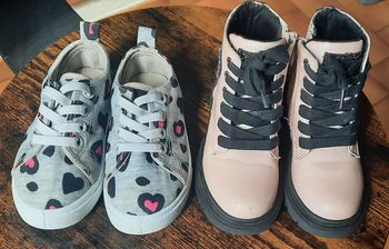Lot bottines + baskets 23