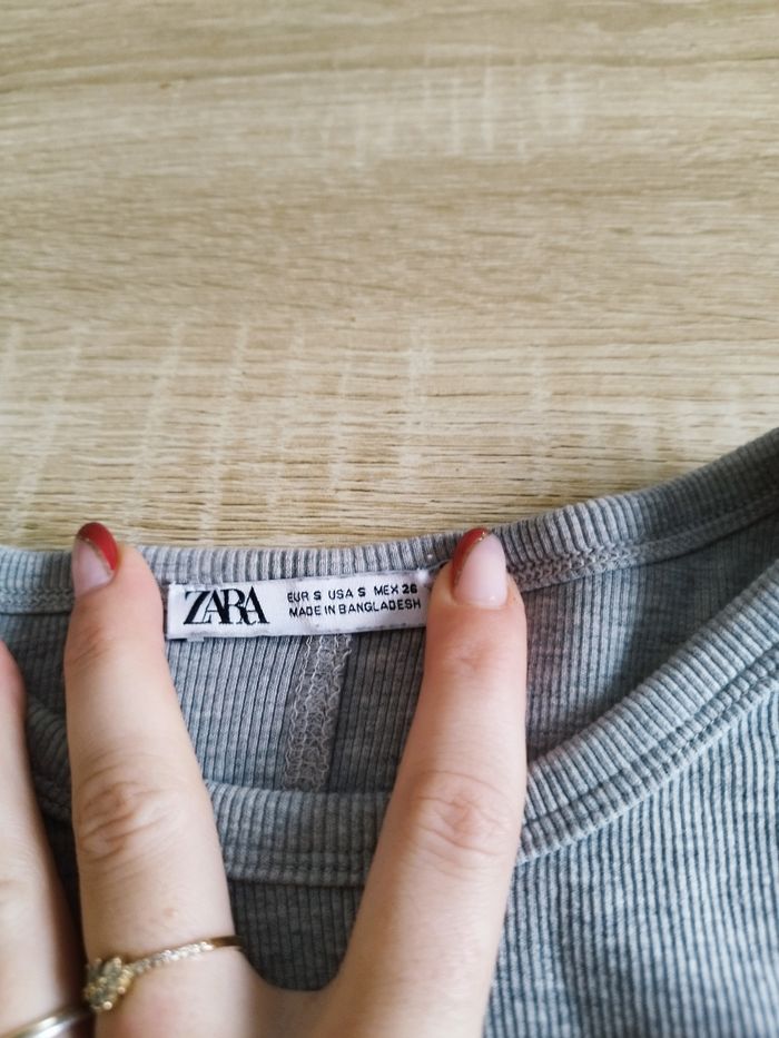 Lot débardeur croc top Zara - photo numéro 6