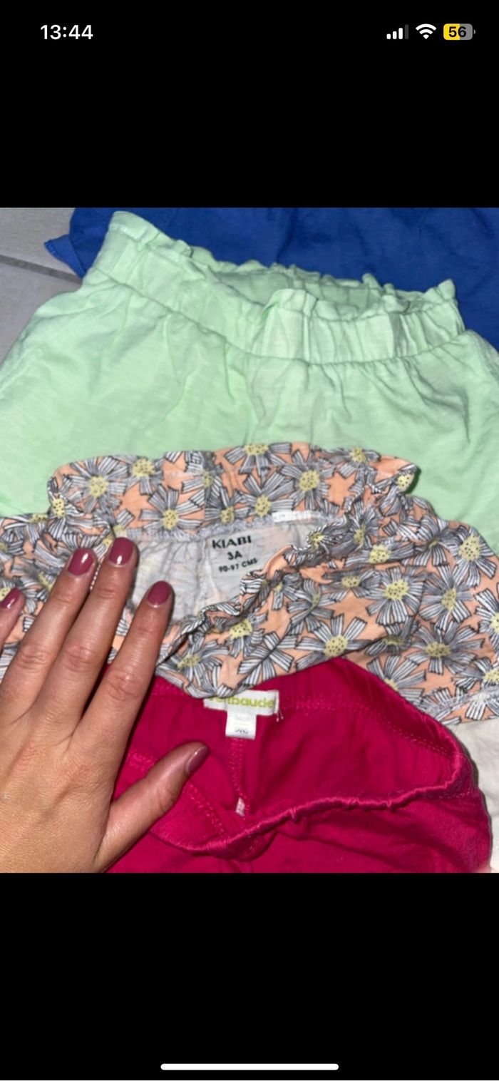 Lot short fille 3 ans - photo numéro 4
