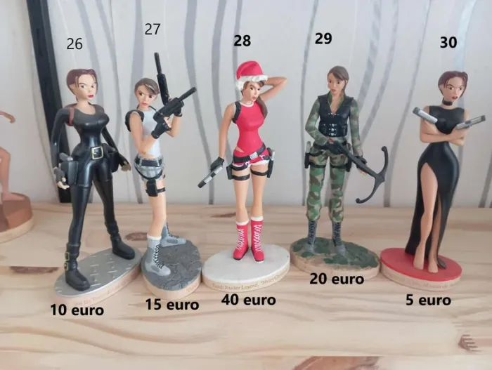 figurines lara croft - photo numéro 6