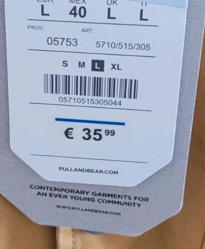 Veste Pull and Bear Taille L - photo numéro 7