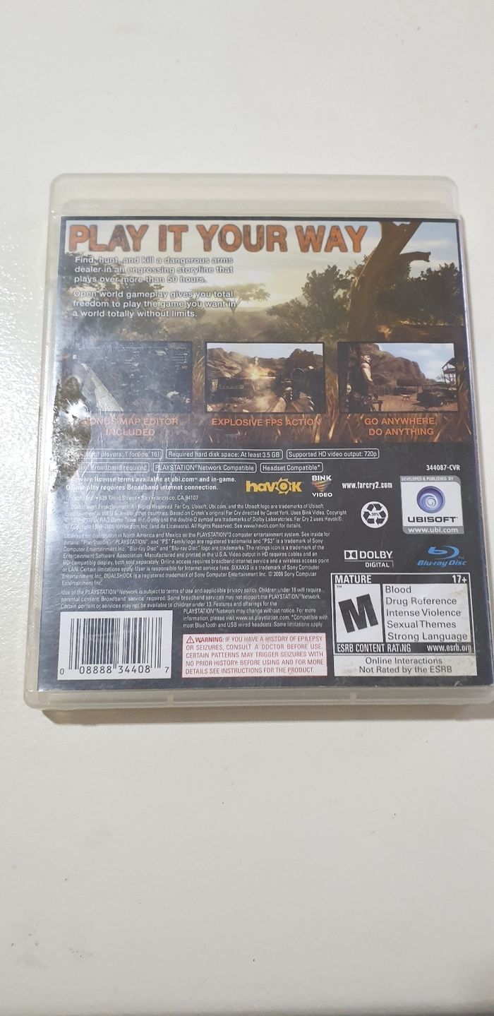 Farcry 2 ps3 - photo numéro 2