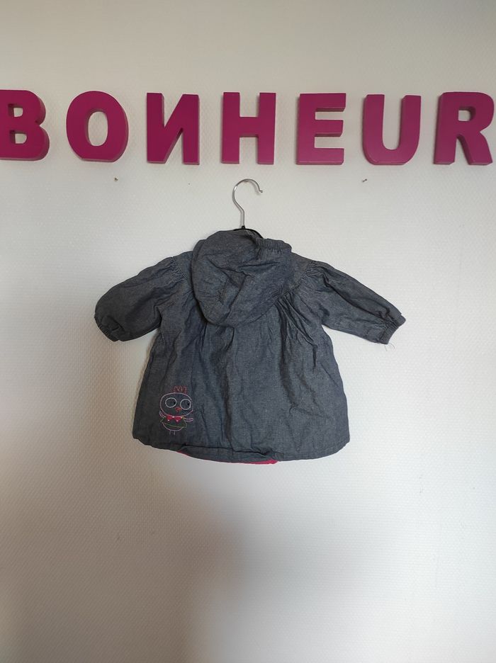 Manteau en jean's 3 mois - photo numéro 2