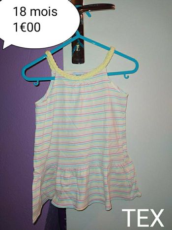 Robe Taille 18 mois