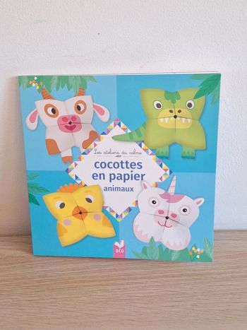Les ateliers du calme - Cocottes en papier - Animaux