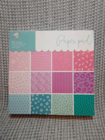 Bloc papier de création scrapbooking