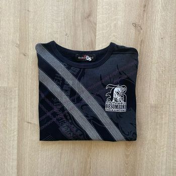 Besomeone Polo Undersweat Noir Homme Exclusive Urban Substance Collection 80's (Taille L)