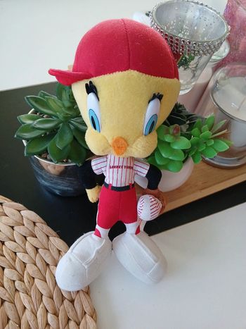 Péluche Lonney Tunes Titi joueur de baseball🌿🎁