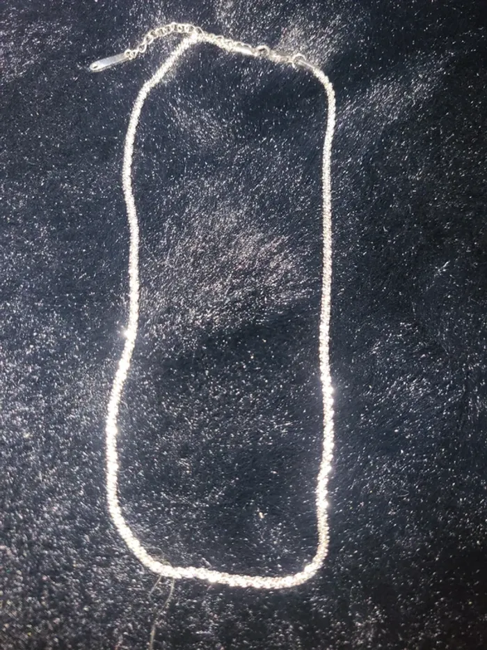 Chaîne en acier inoxydable argenté - photo numéro 4