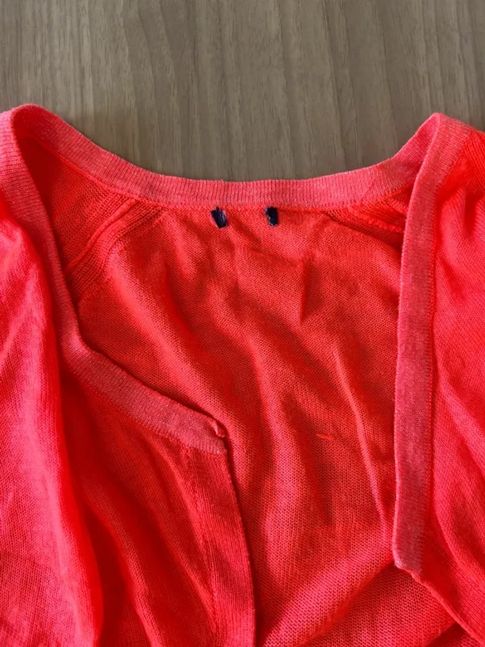 Gilet fin fluo taille 10 ans - photo numéro 4