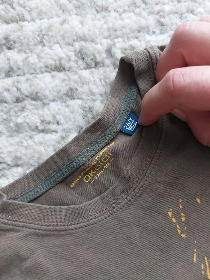 Tshirt manches courtes 2 ans - photo numéro 2