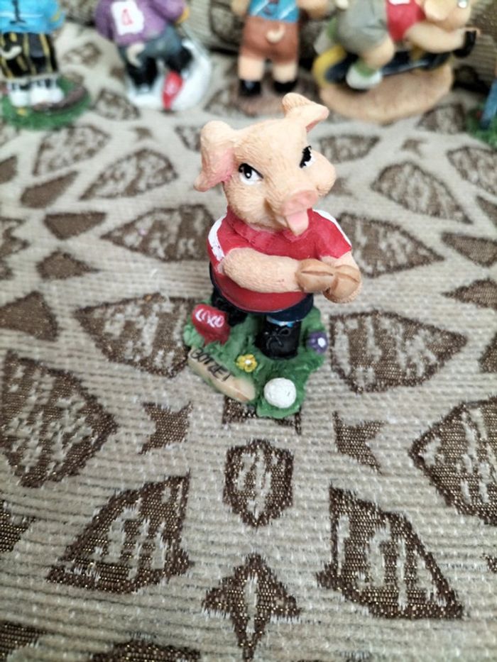 Figurine Sports cochon série Boizet (unité) - photo numéro 18