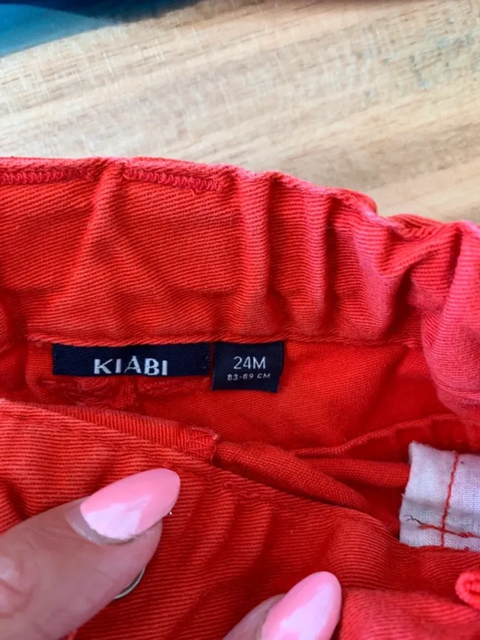 Ensemble rouge kiabi taille 2 ans - photo numéro 3