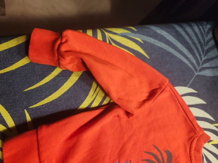 Sweat pull garçon vacances ciao garçon 4 ans vertbaudet rouge - photo numéro 10