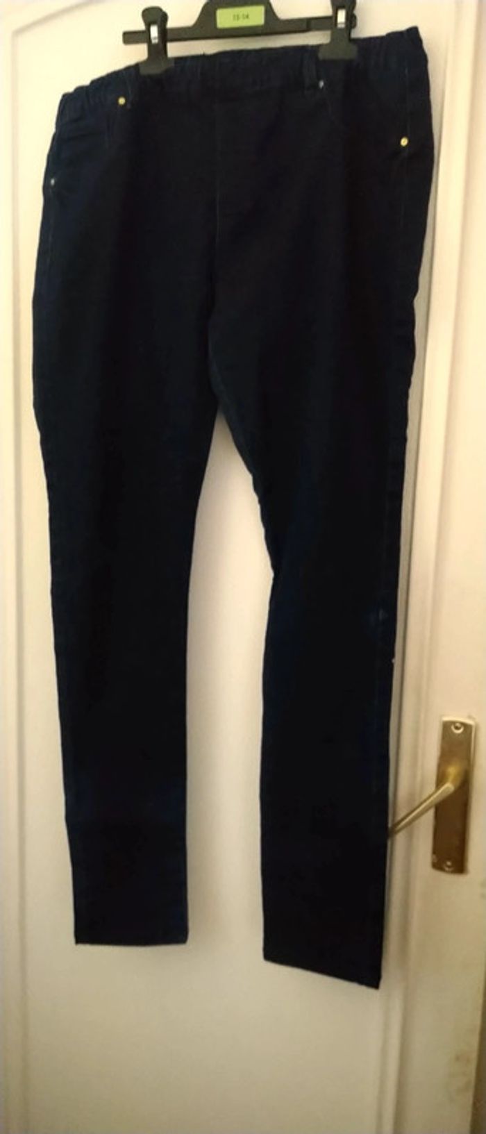 Jegging slim bleu brut femme 44 b. a basic
