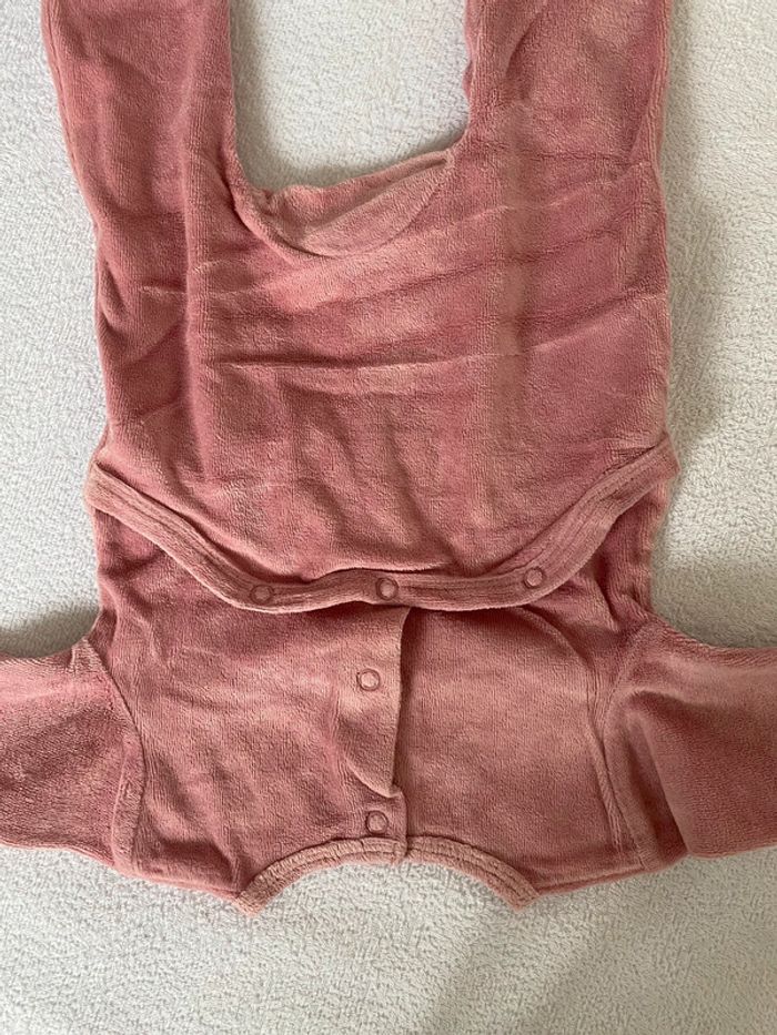 Pyjama velours doux 1 mois - photo numéro 4