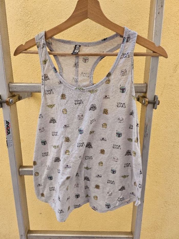 Débardeur blanc star wars