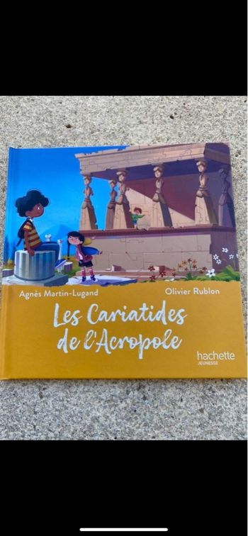 Livre Les cariatides de l’Acropole neuf