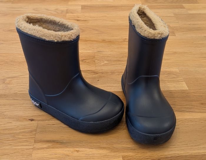 Bottes de pluie fourrées Igor Yogi Borreguito bleue