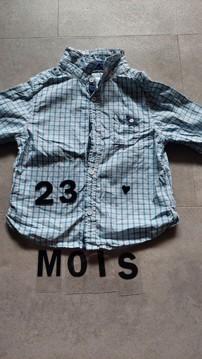 Chemise obaïbi 23 mois